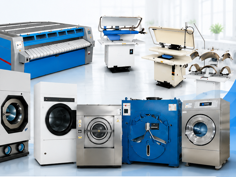 Commercial laundry equipment